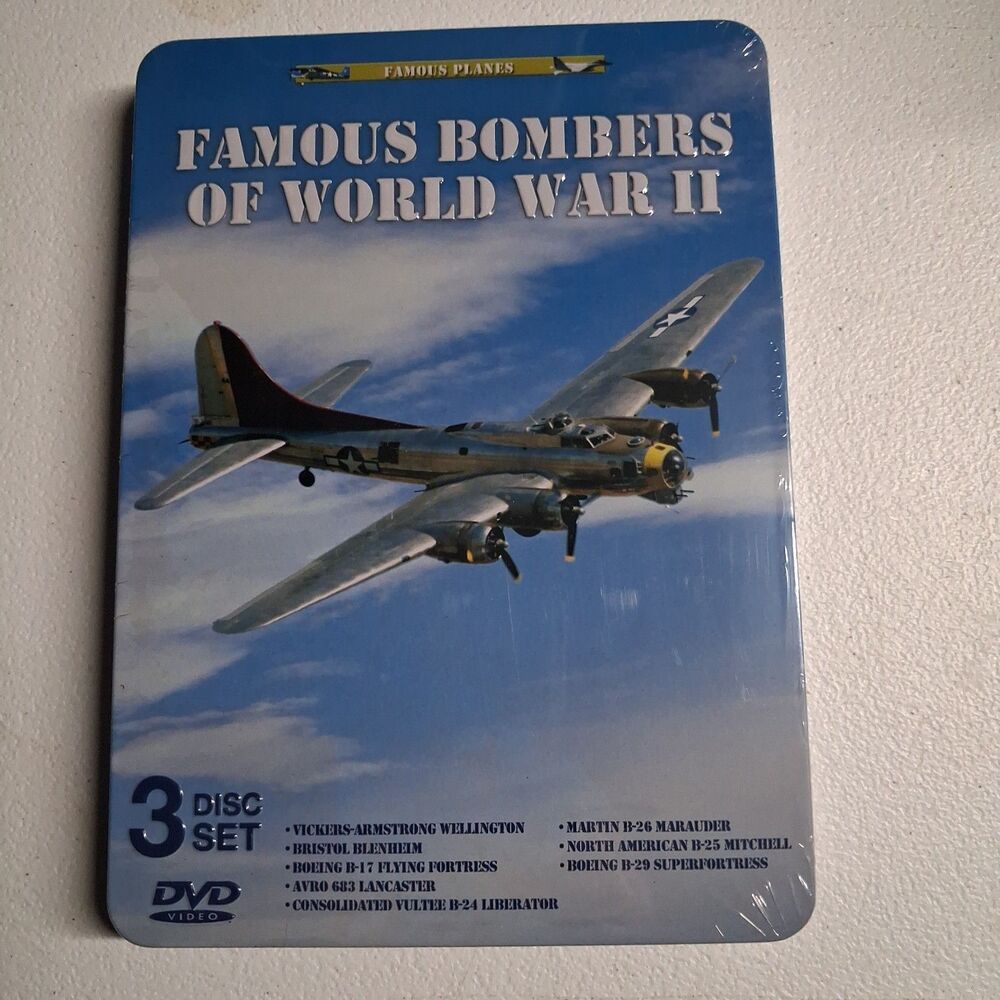Famous Bombers of World War II (DVD, 2013, 3-Disc Set)